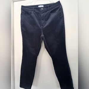 LOFT Curvy High Waist Courdoroys